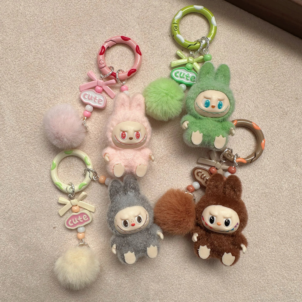 Labubu "Have a Seat" Keychain😻