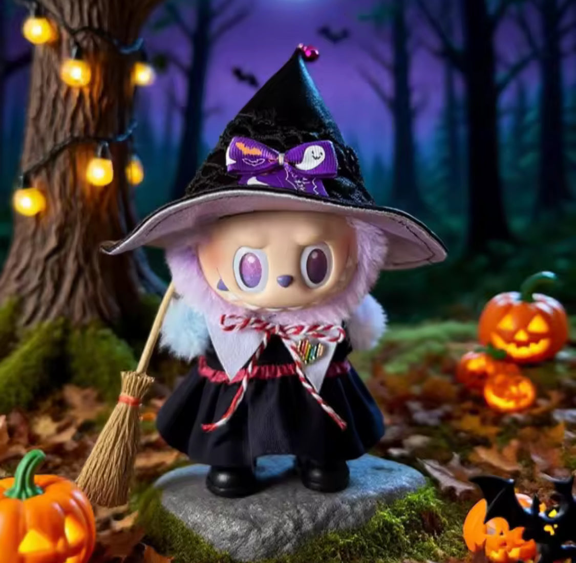 Magic Witch Halloween Labubu Costume 🧙‍♀️